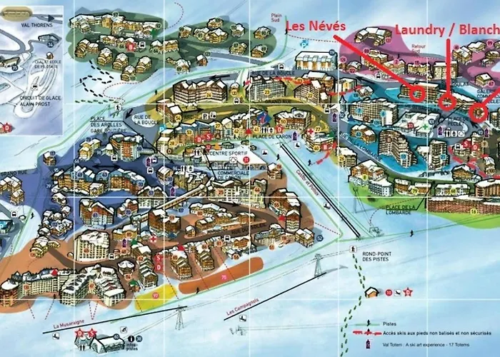 Διαμέρισμα Neves - Location: Pour 4 Personnes Dans Un Quartier Jeune Et Anime Les Neves Mae-9099 Val Thorens